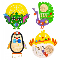 Тактильно-развивающий набор панелей «Птицы» - «globural.ru» - Рузаевка