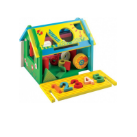 Логическая игрушка домик "Цифры-фигуры" - «globural.ru» - Рузаевка