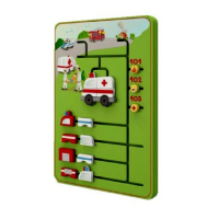 Дидактическая панель "Автомобили экстренной службы" - «globural.ru» - Рузаевка