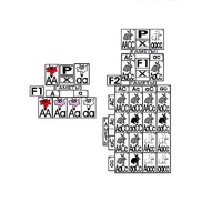 Модель-аппликация "Неполное доминирование и взаимодействие генов" (ламинированная) - «globural.ru» - Рузаевка