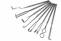 Комплект массажных логопедических зондов на толстых ручках с накаткой (по Новиковой Е.В.). Основной комплект из 8-ми зондов - «globural.ru» - Рузаевка