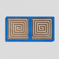 Такт-панель "Синий лабиринт № 3" - «globural.ru» - Рузаевка