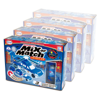 Магнитный конструктор Транспорт "Смешай и собери". Серия Полиция. Комплект на группу - «globural.ru» - Рузаевка