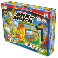 Магнитный конструктор "Смешай и собери". Животные. Стартовый набор - «globural.ru» - Рузаевка