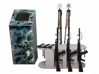 Учебно-тренировочный комплекс огневой подготовки "Стрелец-5" (массогабаритные макеты оружия 3 АК и 3 ПМ, металлический шкаф, сенсорный антивандальный монитор) - «globural.ru» - Рузаевка