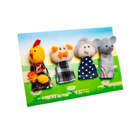 Набор пальчиковых кукол к сказке "Курочка Ряба" - «globural.ru» - Рузаевка