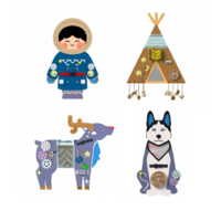 Набор бизибордов "Северная сказка" - «globural.ru» - Рузаевка