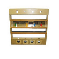 Настенный модуль с объемными телами и зеркалами 70 *10 *70 см - «globural.ru» - Рузаевка