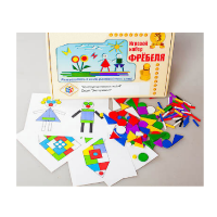 Игровой набор Фребеля "Конструктор плоскостной-4" (Серия "Эксперимент") - «globural.ru» - Рузаевка