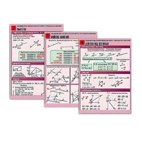 Комплект таблиц по геометрии "Планиметрия. Преобразования фигур. Координаты. Векторы"(10 табл, А1, лам) - «globural.ru» - Рузаевка