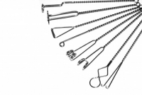 Комплект массажных логопедических зондов с витыми ручками мини Новикова Е.В. (8 штук) - «globural.ru» - Рузаевка