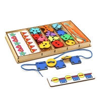 Большой шнуровальный набор для сенсомоторного развития - «globural.ru» - Рузаевка