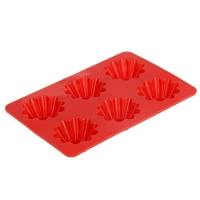 Форма для выпечки силиконовая 6 ячеек - «globural.ru» - Рузаевка