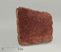 Авантюрин красный полированный срез - «globural.ru» - Рузаевка