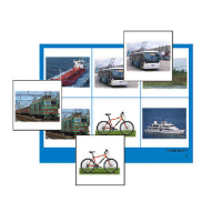 Лото "Транспорт" (4 планшета, 24 карточки, цветное, ламинированное) - «globural.ru» - Рузаевка