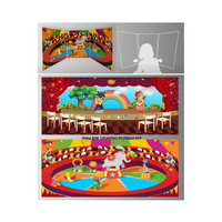 Стенд для сюжетно-ролевых игр 2-х сторонний (Цирк, театр) - «globural.ru» - Рузаевка