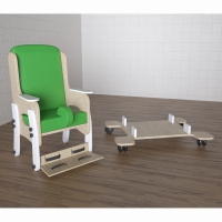 Стул для ребенка с ОВЗ стационарный с мобильной платформой «Адаптация» №4 - «globural.ru» - Рузаевка