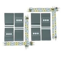 Комплект из 8 Коммуникативных книг с карточками PECS/ПЭКС (Большие, цвет серый) - «globural.ru» - Рузаевка