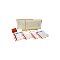 Комплект рабочих и контрольных карт на сложение с подставкой - «globural.ru» - Рузаевка