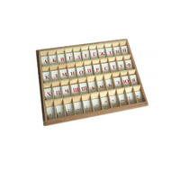 Печатный алфавит на пластиковых табличках. Красный. - «globural.ru» - Рузаевка