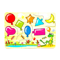 Пазлы большие "Геометрия" - «globural.ru» - Рузаевка