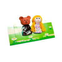 Набор пальчиковых кукол к сказке "Маша и медведь" - «globural.ru» - Рузаевка