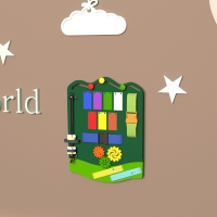 Бизиборд "Радуга" - «globural.ru» - Рузаевка