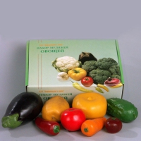 Набор муляжей овощей 8 штук - «globural.ru» - Рузаевка