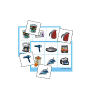 Лото "Бытовая техника" (4 планшета, 24 карточки, цветное, ламинированное) - «globural.ru» - Рузаевка