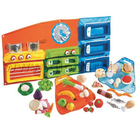 Дидактическое панно "Моя кухня" с комплектом дидактических мягких продуктов (ВИК) - «globural.ru» - Рузаевка