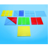 Набор пластин для представления дробей в виде квадратов - «globural.ru» - Рузаевка