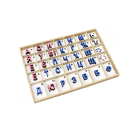 Малый подвижный деревянный алфавит-печатные буквы - «globural.ru» - Рузаевка