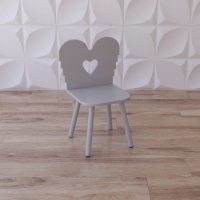 Стул «Ангельское сердечко» белый - «globural.ru» - Рузаевка