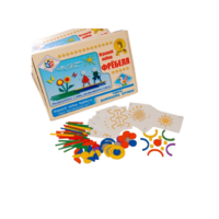 Игровой набор Фребеля "Узоры. Дымковская игрушка" (серия "Красота вокруг нас") - «globural.ru» - Рузаевка