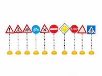 Комплект стоек "Дорожные знаки № 1" - «globural.ru» - Рузаевка