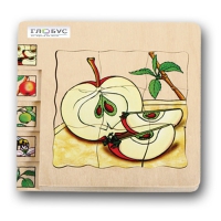 Развивающий пазл "Яблоко" - «globural.ru» - Рузаевка