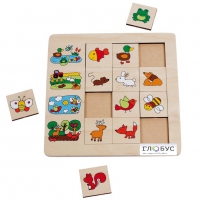 Развивающий пазл "Среда обитания" - «globural.ru» - Рузаевка