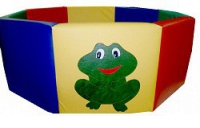 Сухой бассейн восьмигранный с аппликацией - «globural.ru» - Рузаевка