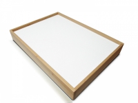 Планшет для рисования песком из дерева (белая подсветка) - «globural.ru» - Рузаевка