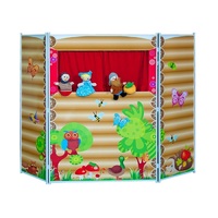 Учебный комплект "Домашний театр" с тематическими фигурками для представлений - «globural.ru» - Рузаевка