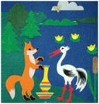 Игра-театр для слабовидящих детей по сказке «Лиса и журавль» - «globural.ru» - Рузаевка