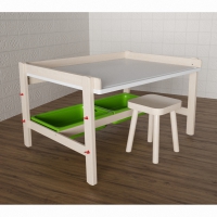 Стол растущий на регулируемых ножках «Снежок №1» - «globural.ru» - Рузаевка