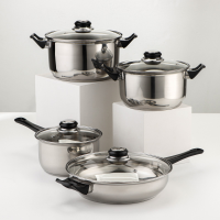 Набор посуды из нержавеющей стали 8 предметов - «globural.ru» - Рузаевка