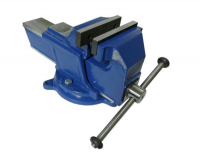 Тиски слесарные ручные с наковальней (160*160), поворотные - «globural.ru» - Рузаевка