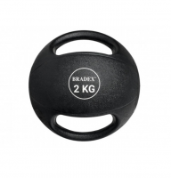 Медбол двуручный 2кг - «globural.ru» - Рузаевка