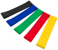 Ленточный эспандер фитнес - резинки набор из 5 штук - «globural.ru» - Рузаевка