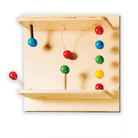 Тактильно-развивающая панель «Магнитные шарики» (вариант 2) - «globural.ru» - Рузаевка