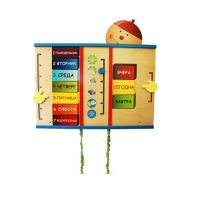 Дидактическая панель "Дни недели" - «globural.ru» - Рузаевка