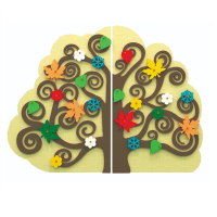 Сенсомоторное декоративно-развивающее панно "Времена года" - «globural.ru» - Рузаевка