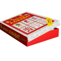 Комплект развивающих карточек "Умный алфавит". Обучение грамоте: звуки, буквы, слоги, слова. 3-5 лет - «globural.ru» - Рузаевка